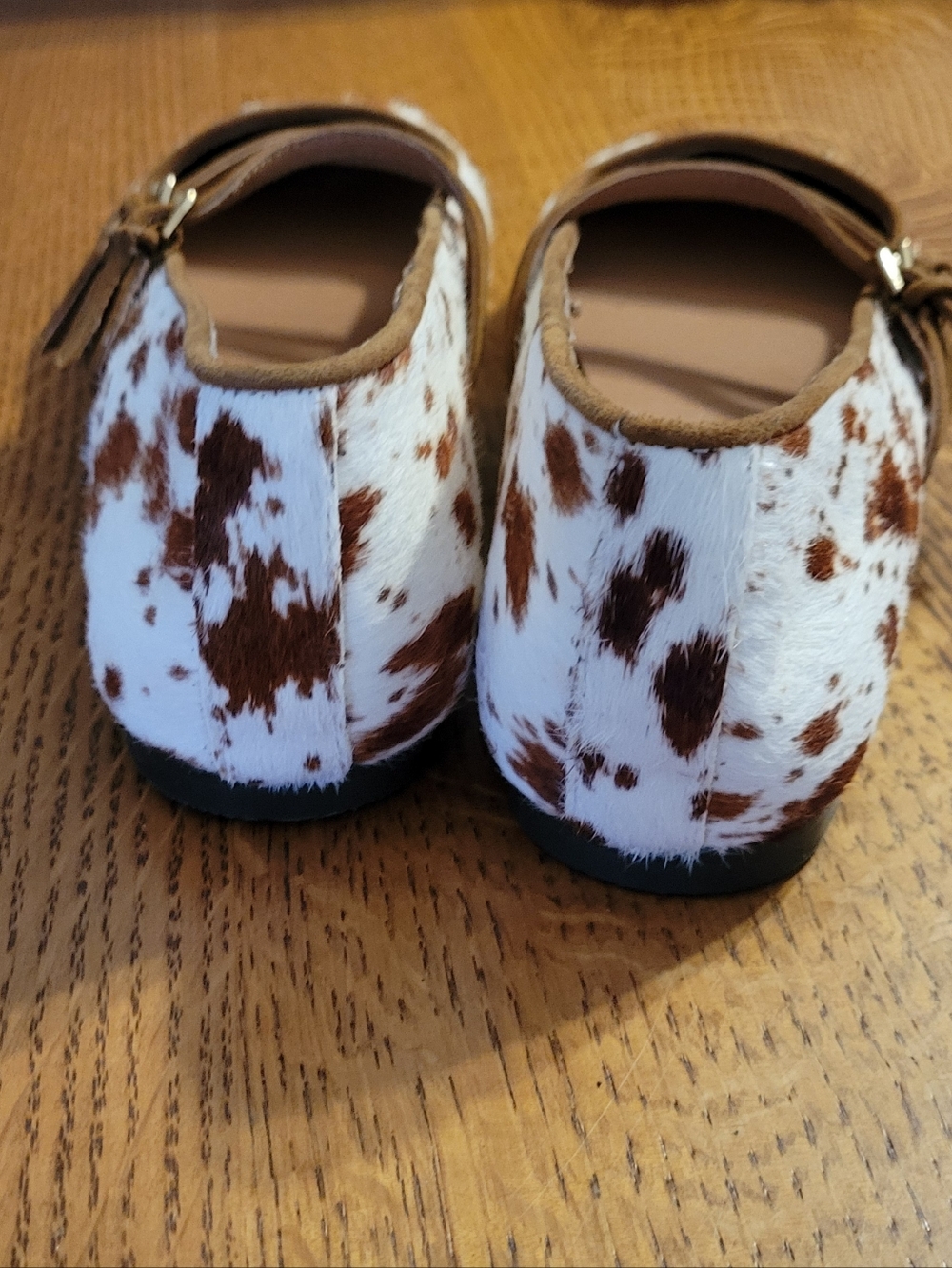 Madewell Greta Haircalf Ballet Flats - Russet Brown spotted - Picture 7 of 10